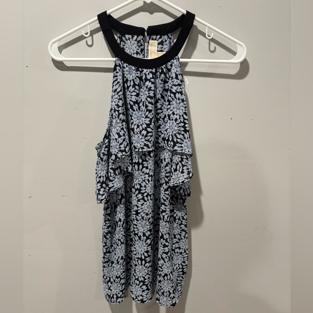 Michael by Michael Kors Floral Print Tank Top Blouse